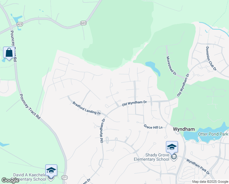 map of restaurants, bars, coffee shops, grocery stores, and more near 12512 Collinstone Court in Glen Allen