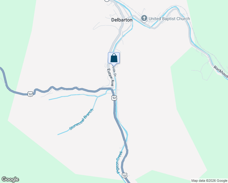 map of restaurants, bars, coffee shops, grocery stores, and more near 52 County Highway 65/12 in Williamson