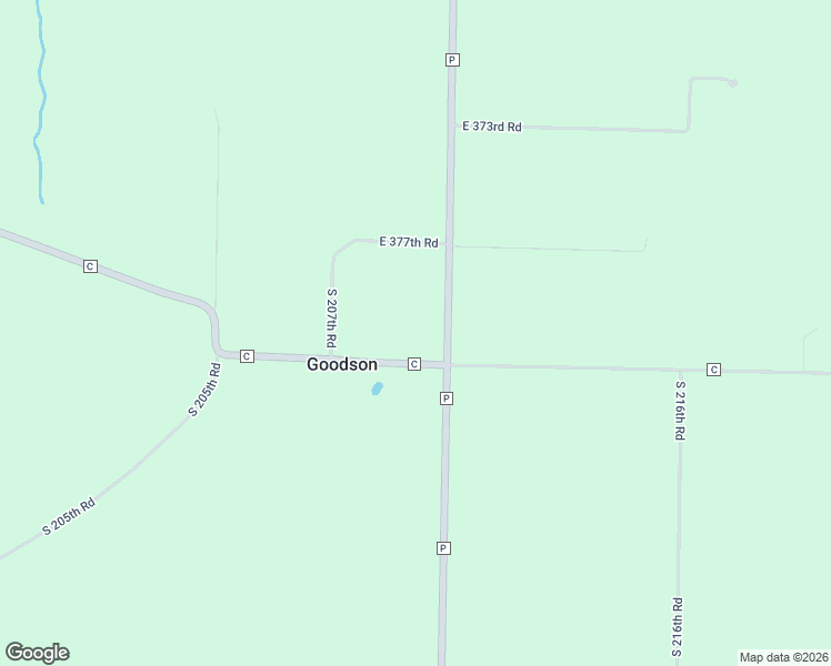 map of restaurants, bars, coffee shops, grocery stores, and more near 2105 State Road C in Goodson