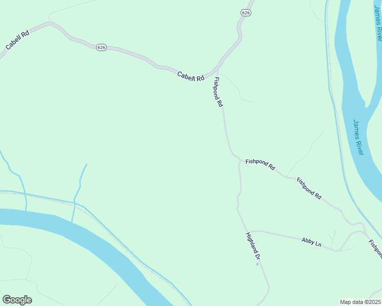 map of restaurants, bars, coffee shops, grocery stores, and more near 256 Fishpond Road in Howardsville