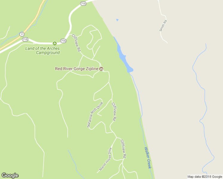 map of restaurants, bars, coffee shops, grocery stores, and more near 900 Cliffview Road in Campton