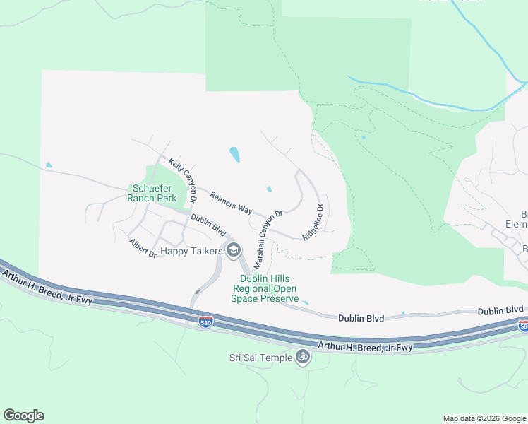 map of restaurants, bars, coffee shops, grocery stores, and more near 9927 Reimers Way in Dublin