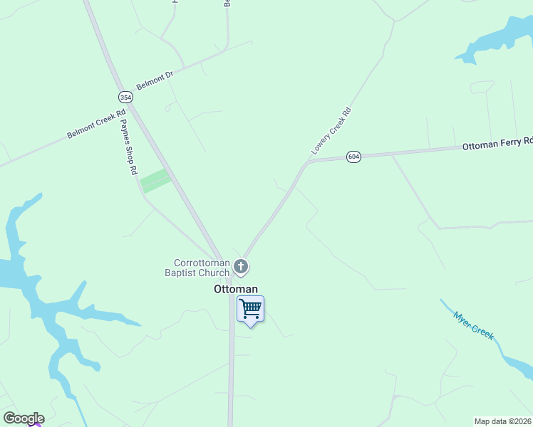 map of restaurants, bars, coffee shops, grocery stores, and more near 249 Ottoman Ferry Road in Lancaster