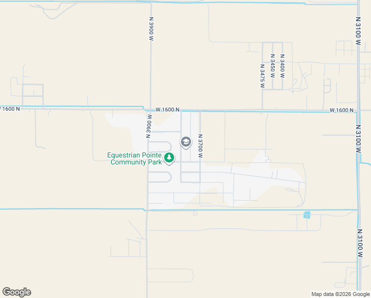 map of restaurants, bars, coffee shops, grocery stores, and more near 1444 North 3775 West in Cedar City
