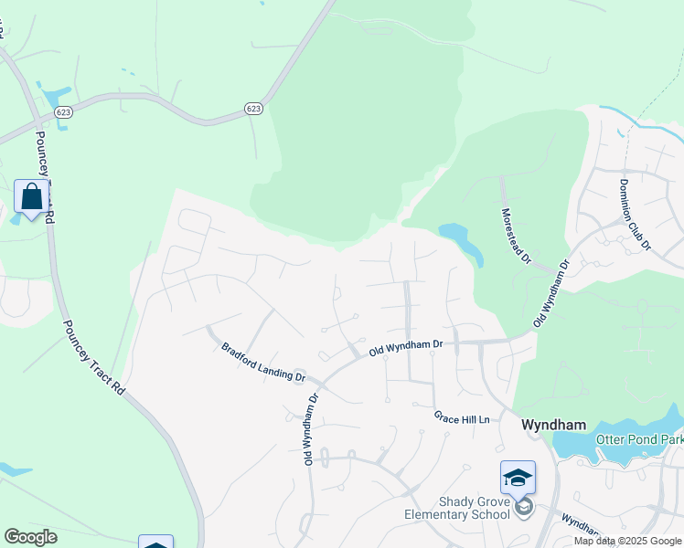 map of restaurants, bars, coffee shops, grocery stores, and more near 6040 Collinstone Drive in Glen Allen
