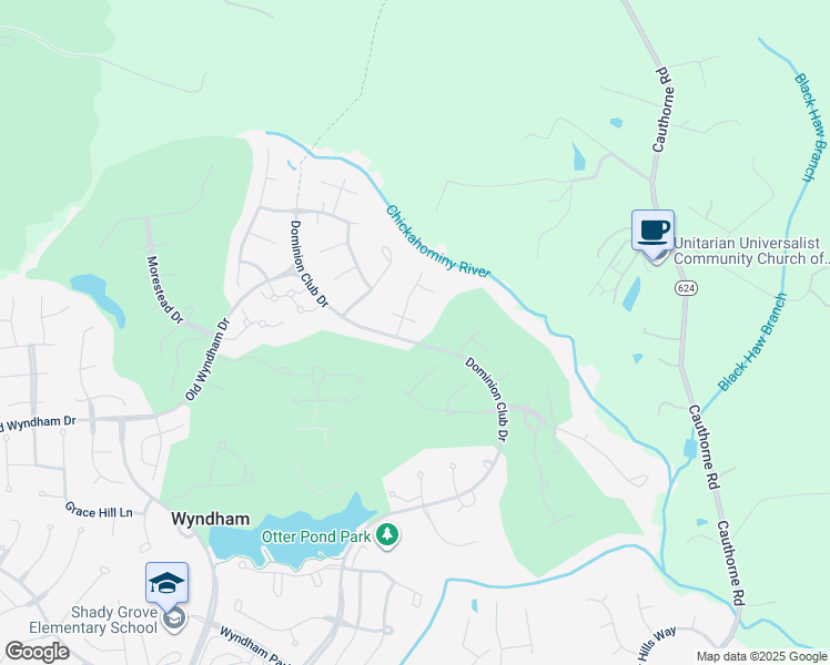 map of restaurants, bars, coffee shops, grocery stores, and more near 10904 New Harvard Court in Glen Allen