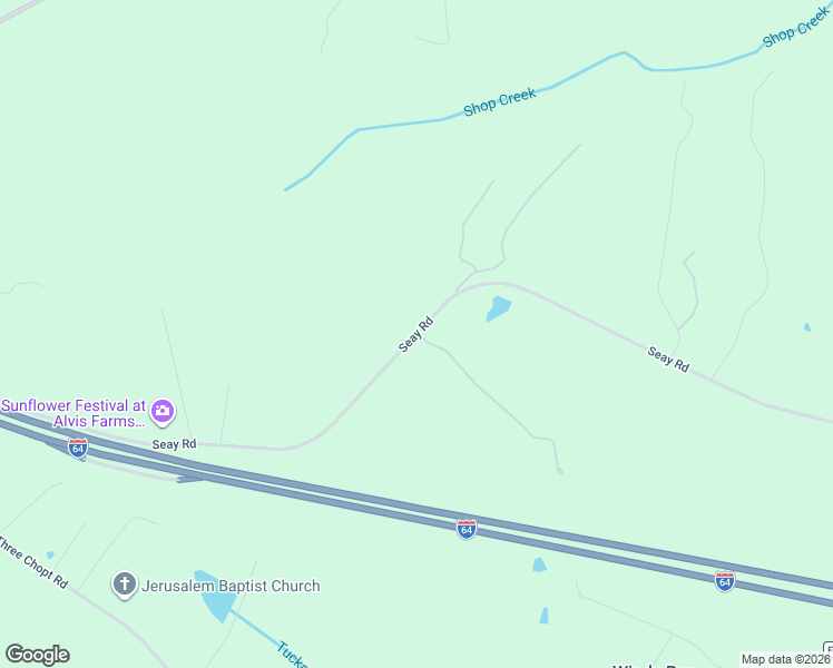 map of restaurants, bars, coffee shops, grocery stores, and more near 741 Seay Road in Manakin-Sabot