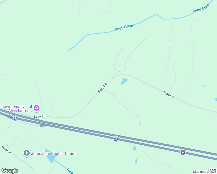 map of restaurants, bars, coffee shops, grocery stores, and more near 741 Seay Road in Manakin-Sabot