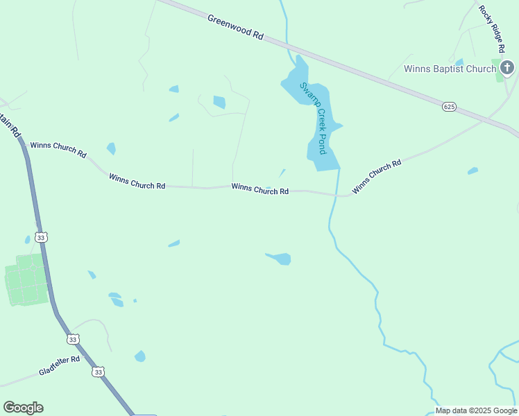 map of restaurants, bars, coffee shops, grocery stores, and more near 12573 Winns Church Road in Glen Allen