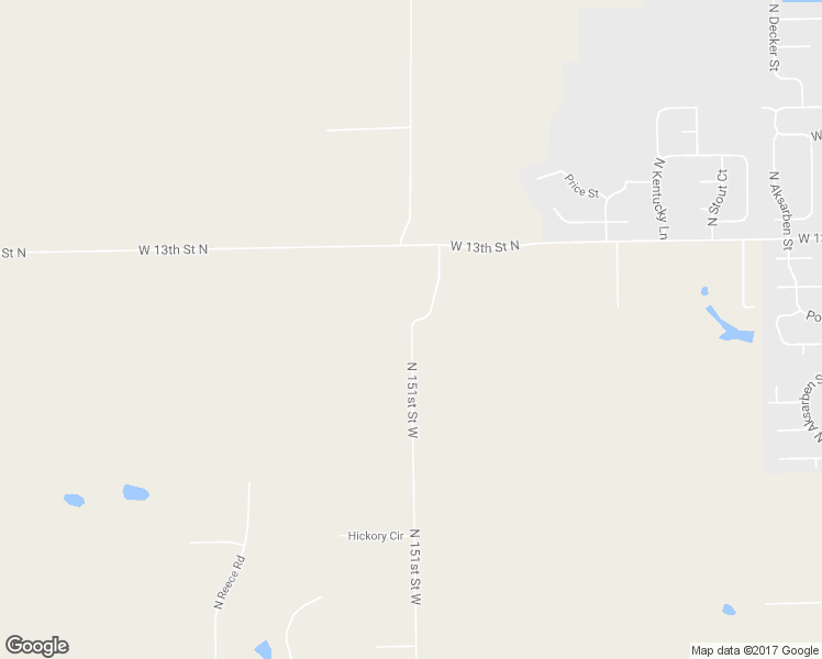 map of restaurants, bars, coffee shops, grocery stores, and more near 1198 North 151st Street West in Goddard