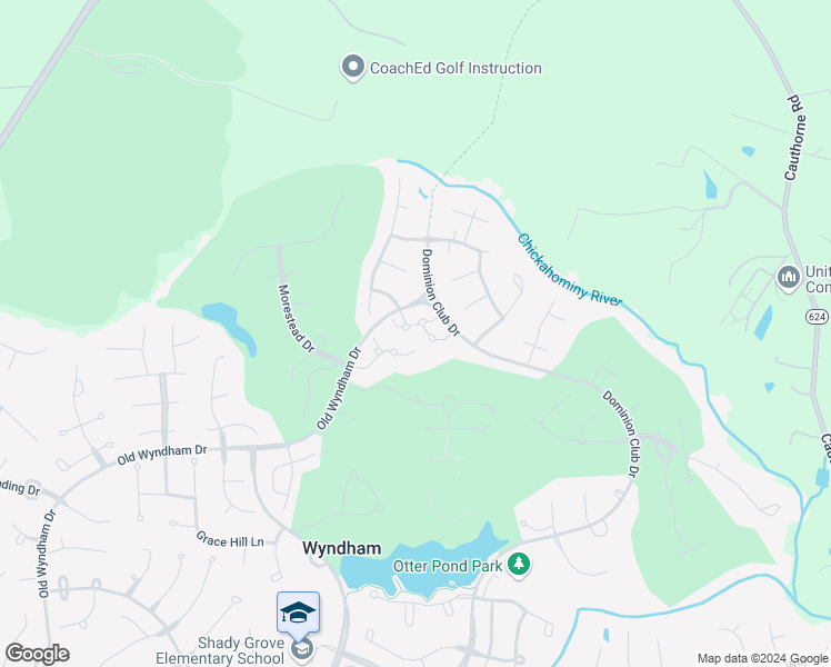 map of restaurants, bars, coffee shops, grocery stores, and more near 12009 Kershaw Court in Glen Allen