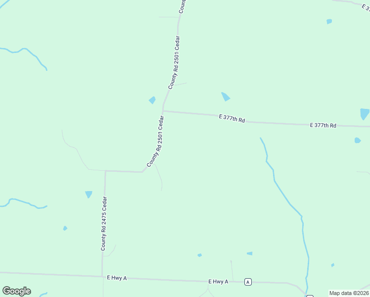 map of restaurants, bars, coffee shops, grocery stores, and more near 12965 South 2501st Road in Dunnegan