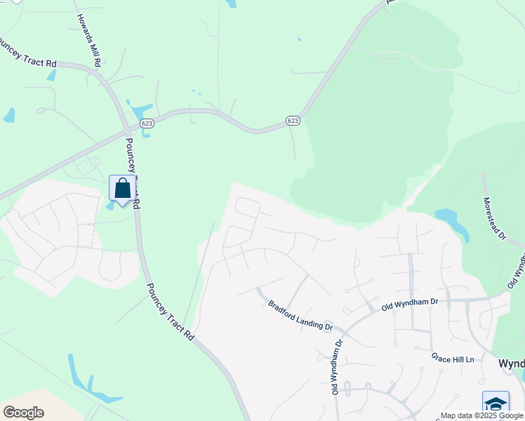 map of restaurants, bars, coffee shops, grocery stores, and more near 6760 Aidan Court in Glen Allen