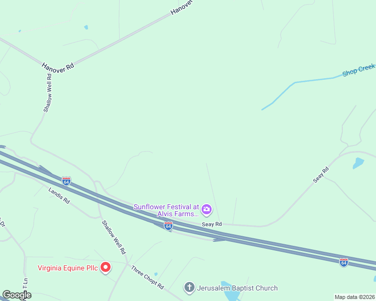 map of restaurants, bars, coffee shops, grocery stores, and more near 1002 Seay Road in Manakin-Sabot