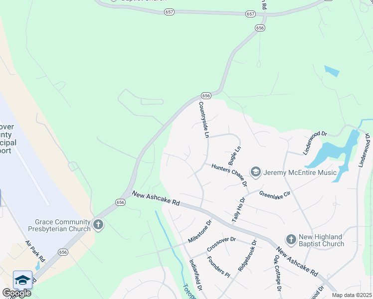 map of restaurants, bars, coffee shops, grocery stores, and more near 11129 Fox Hound Court in Mechanicsville