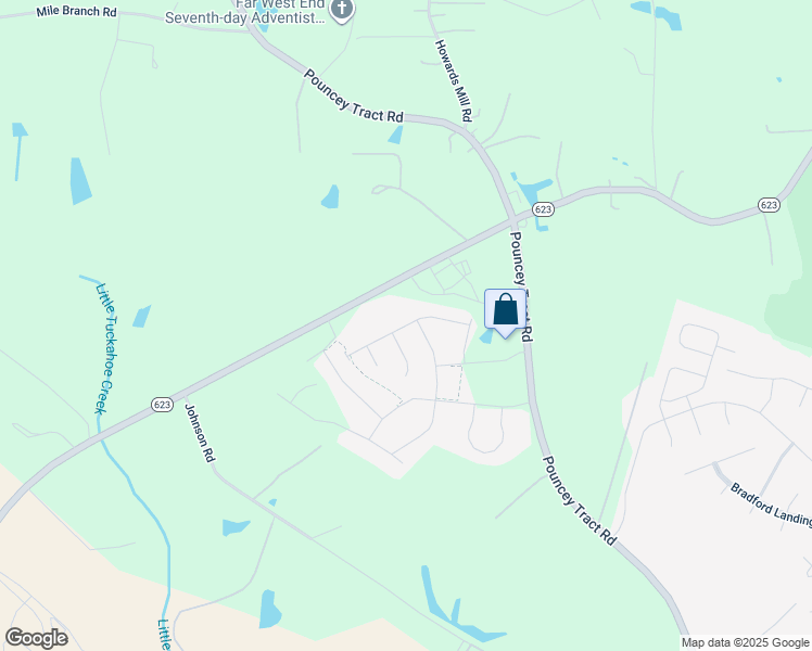 map of restaurants, bars, coffee shops, grocery stores, and more near 7227 Shenfield Avenue in Glen Allen