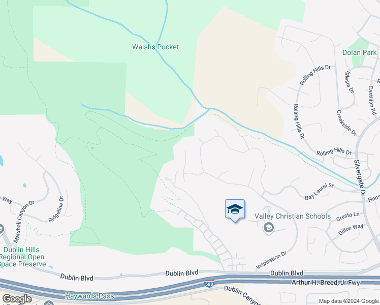 map of restaurants, bars, coffee shops, grocery stores, and more near 7861 Galway Court in Dublin