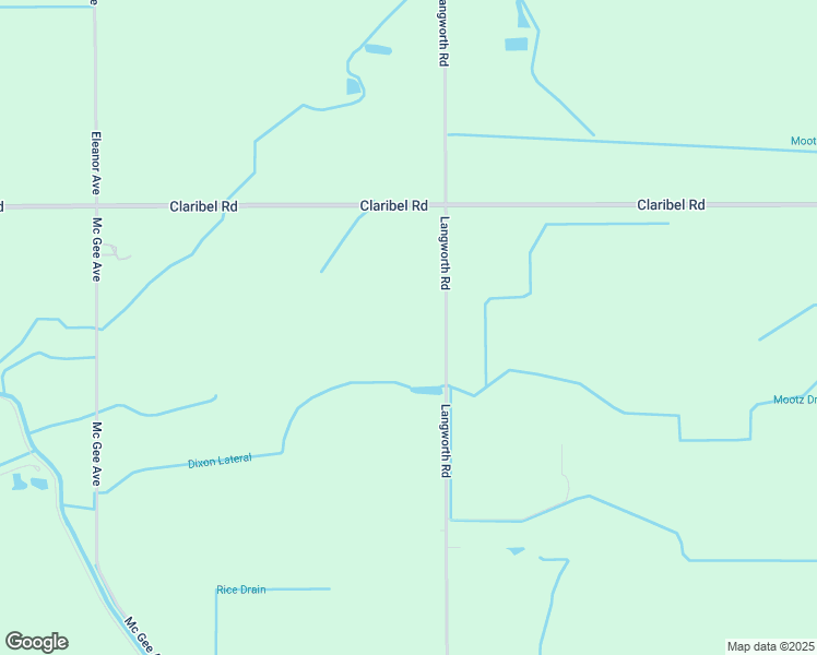map of restaurants, bars, coffee shops, grocery stores, and more near 4943 Langworth Road in Modesto
