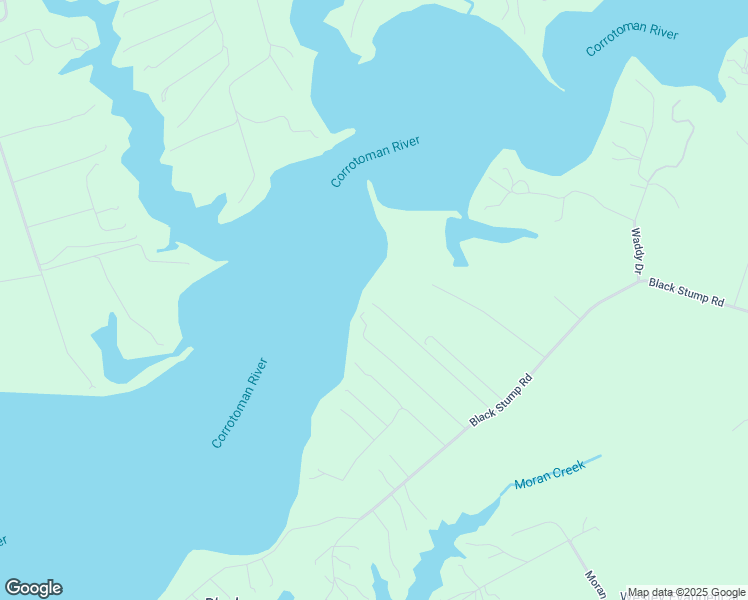 map of restaurants, bars, coffee shops, grocery stores, and more near 3708 Black Stump Road in Weems