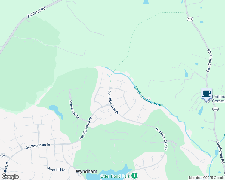 map of restaurants, bars, coffee shops, grocery stores, and more near 12209 Isleworth Court in Glen Allen