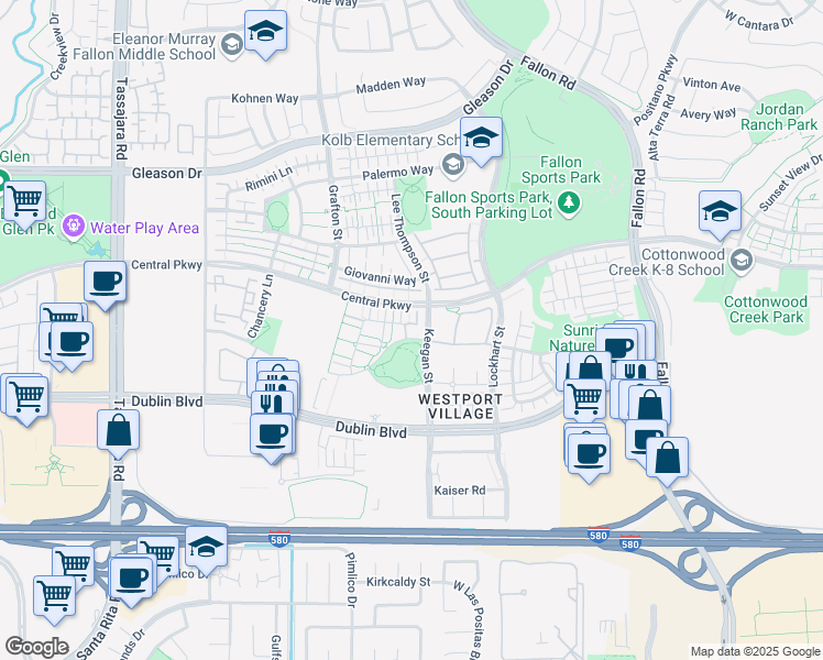 map of restaurants, bars, coffee shops, grocery stores, and more near 3255 Monaghan Street in Dublin