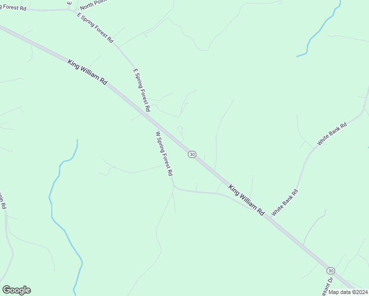 map of restaurants, bars, coffee shops, grocery stores, and more near King William Road in King William