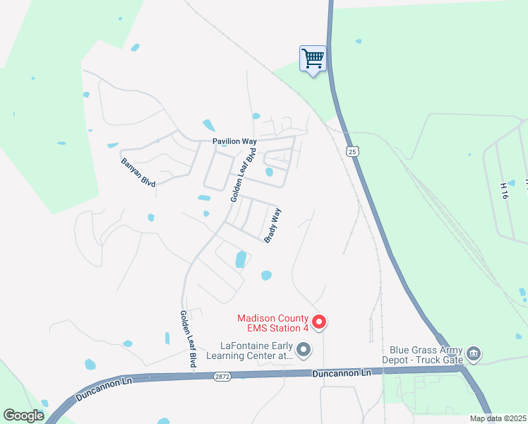 map of restaurants, bars, coffee shops, grocery stores, and more near 8003 Wilburn Way in Richmond