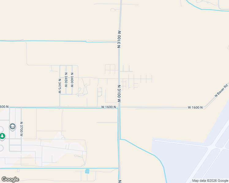 map of restaurants, bars, coffee shops, grocery stores, and more near 3132 West 1675 North in Cedar City