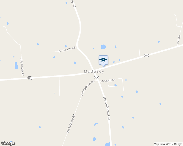 map of restaurants, bars, coffee shops, grocery stores, and more near in McQuady