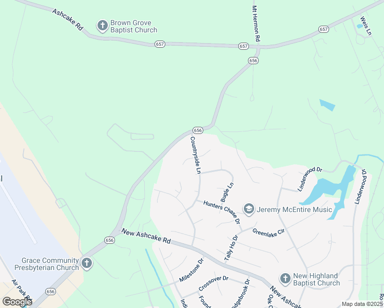map of restaurants, bars, coffee shops, grocery stores, and more near 9216 Fetlock Drive in Mechanicsville
