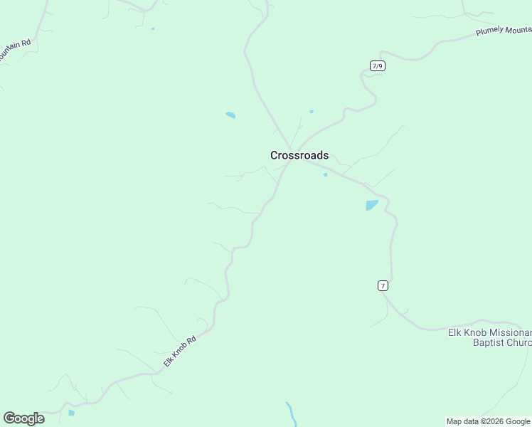 map of restaurants, bars, coffee shops, grocery stores, and more near 7336 Elk Knob Road in Hinton