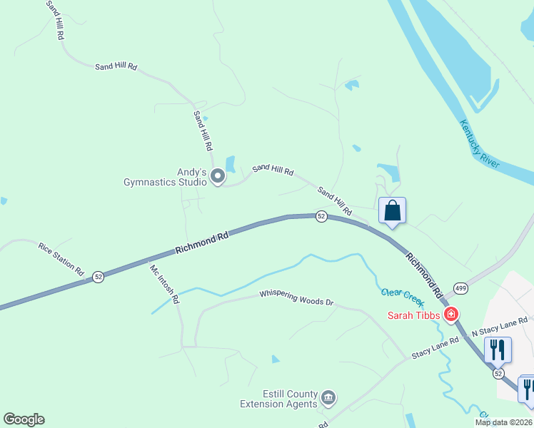 map of restaurants, bars, coffee shops, grocery stores, and more near 2622 Richmond Road in Irvine