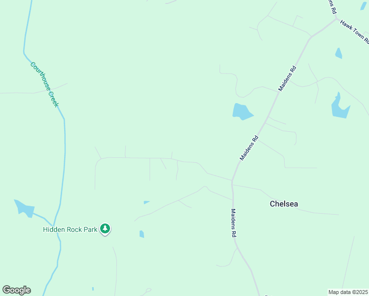 map of restaurants, bars, coffee shops, grocery stores, and more near 2452 Log Cabin Road in Maidens
