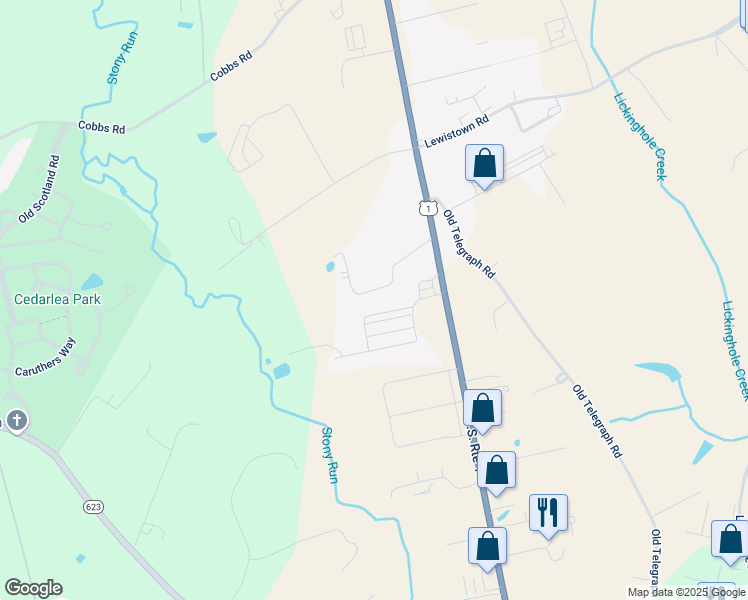 map of restaurants, bars, coffee shops, grocery stores, and more near 10471 Dellwood Road in Glen Allen