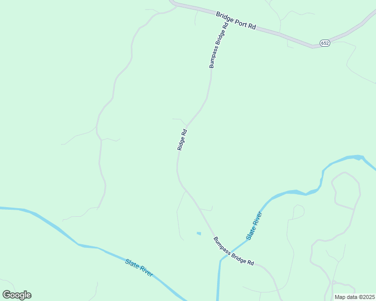 map of restaurants, bars, coffee shops, grocery stores, and more near 9212 Ridge Road in Arvonia
