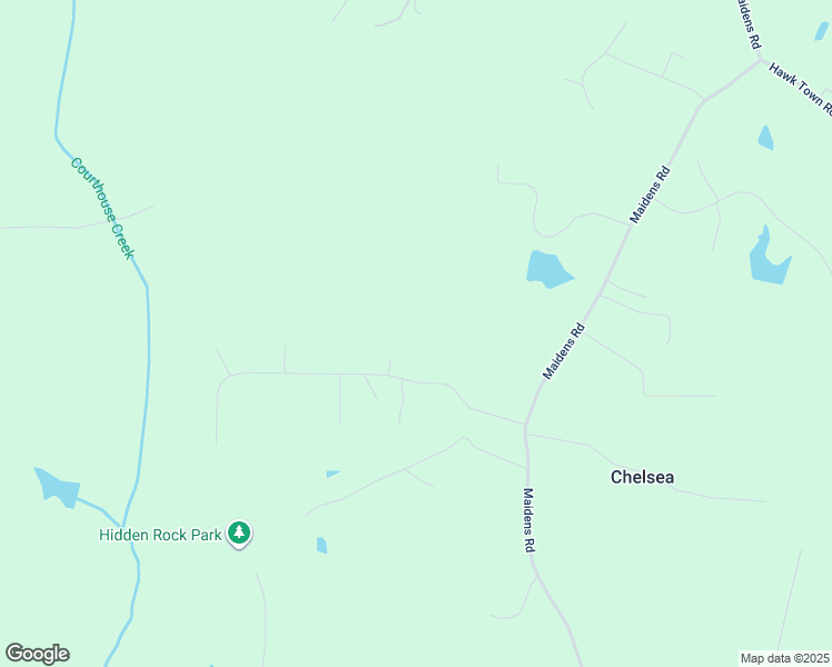 map of restaurants, bars, coffee shops, grocery stores, and more near 2452 Log Cabin Road in Maidens