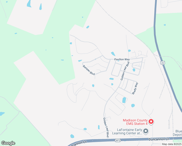 map of restaurants, bars, coffee shops, grocery stores, and more near 184 Banyan Boulevard in Richmond