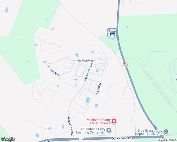 map of restaurants, bars, coffee shops, grocery stores, and more near 2 Autumn Leaf Drive in Richmond