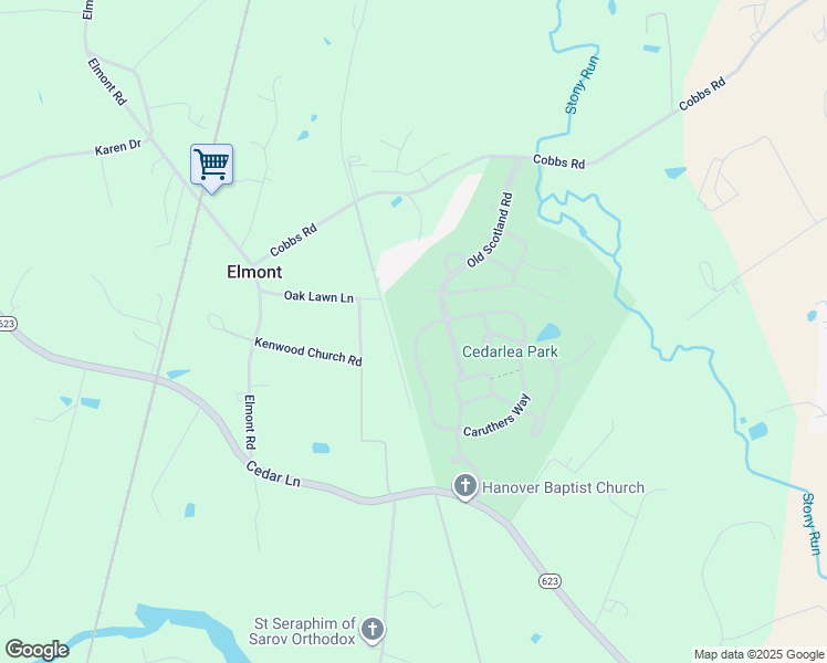 map of restaurants, bars, coffee shops, grocery stores, and more near 11309 West Abby Court in Glen Allen
