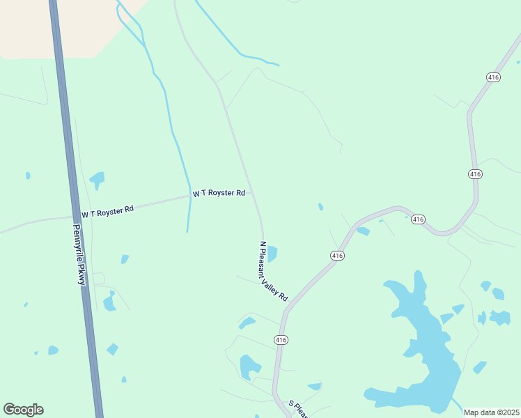 map of restaurants, bars, coffee shops, grocery stores, and more near 4808 North Pleasant Valley Road in Robards