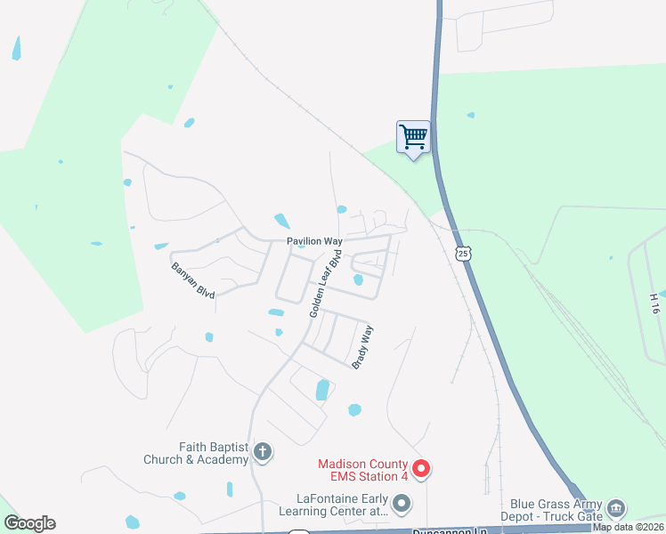 map of restaurants, bars, coffee shops, grocery stores, and more near 2 Autumn Leaf Drive in Richmond