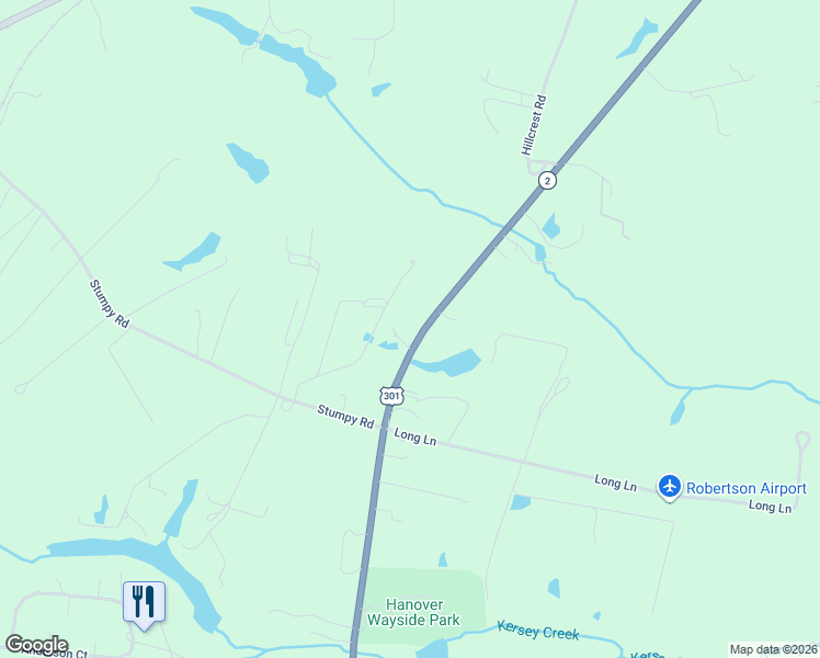 map of restaurants, bars, coffee shops, grocery stores, and more near 11227 Hanover Courthouse Road in Hanover