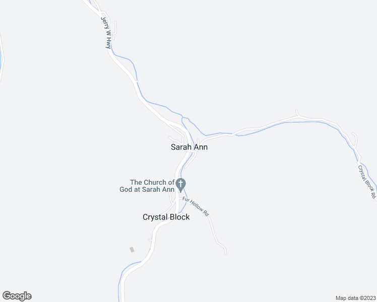 map of restaurants, bars, coffee shops, grocery stores, and more near in Sarah Ann