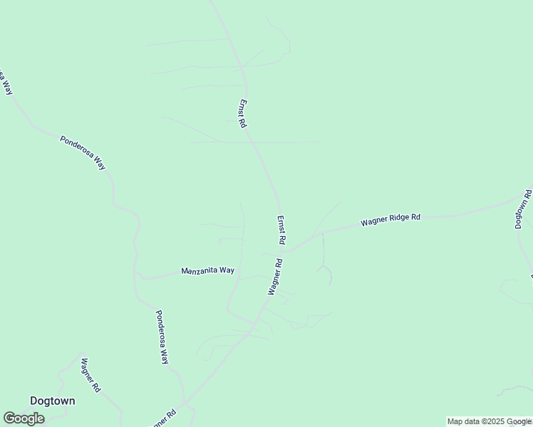 map of restaurants, bars, coffee shops, grocery stores, and more near 9734 Manzanita Way in Coulterville