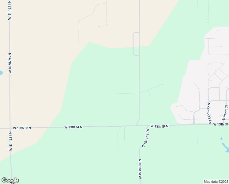 map of restaurants, bars, coffee shops, grocery stores, and more near 1601 North 151st Street West in Goddard