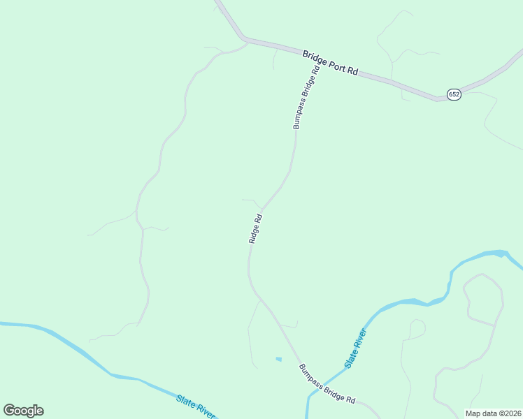 map of restaurants, bars, coffee shops, grocery stores, and more near 9325 Ridge Road in Arvonia