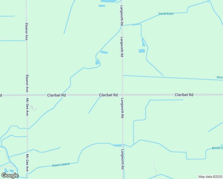map of restaurants, bars, coffee shops, grocery stores, and more near 5407 Claribel Road in Modesto