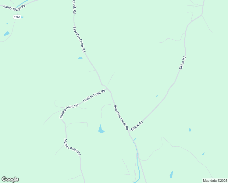 map of restaurants, bars, coffee shops, grocery stores, and more near Bear Pen Creek Road in Campton
