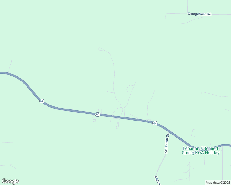 map of restaurants, bars, coffee shops, grocery stores, and more near 25706 Misty Oak Drive in Lebanon