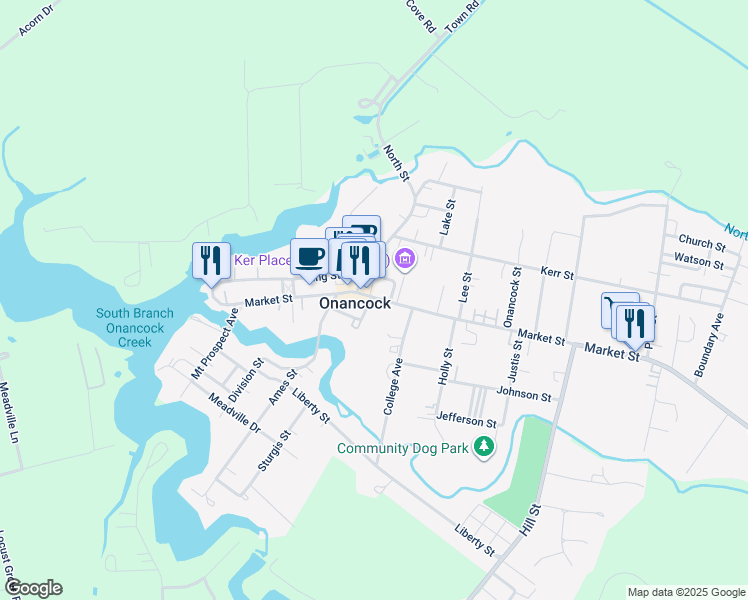 54 Market Street, Onancock VA Walk Score